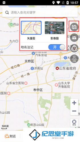 天地图山东
