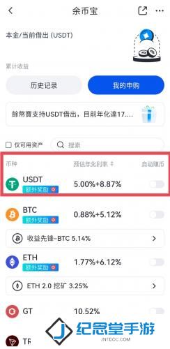 gate.io手机安卓版余币宝