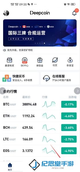 Deepcoin交易所